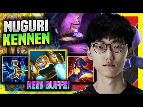 NUGURI TRIES KENNEN WITH NEW BUFFS! - FPX Nuguri Plays Kennen Top vs Jayce! | Season 11