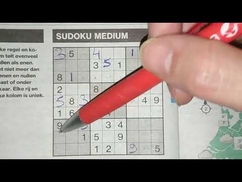 Triple fun today with these Sudokus. (#409) Medium Sudoku puzzle 01-22-2020 part 2 of 3