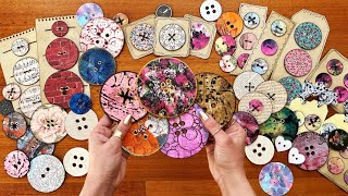 Oversized Paper Buttons