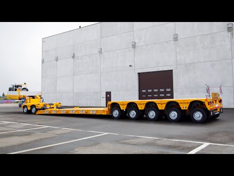 Faymonville - VarioMAX lowbed trailer with outer beams, fixed & extendable loading floor by 5m