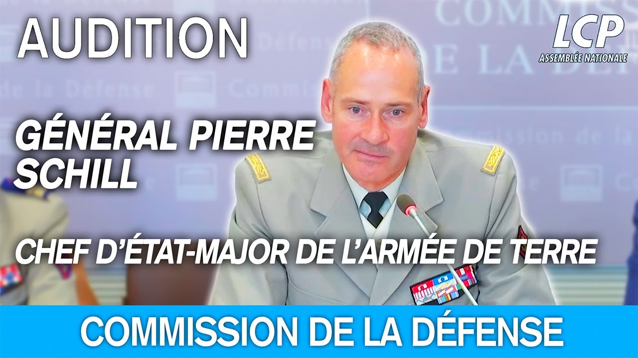 Le Général Pierre Schill est auditionné par la commission de la Défense - 16/10/2024