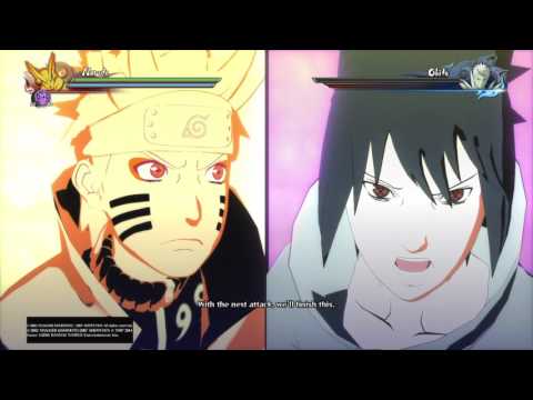 Naruto and Sasuke vs Obito - S Rank Boss Battle - Susanoo Kurama Fusion!