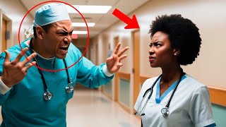 The Lead SURGEON HUMILIATES a Black Woman, Not Knowing She's His NEW BOSS