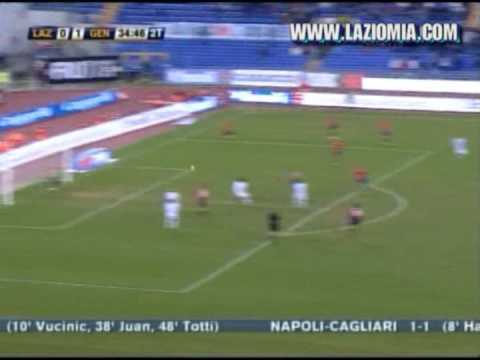 Lazio - Genoa 1 a 1 Gol di Dabo - 2008/2009