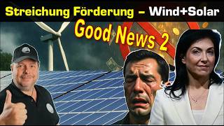 Gute News 2: Reiche will EEG förderung sinnvoll abbauen - Endlich