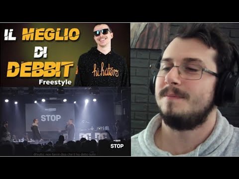 Reazione Il Meglio di DEBBIT - Mix Battle Freestyle 2019 (Sottotitolato)