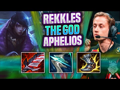 REKKLES IS A GOD WITH APHELIOS! - KC Rekkles Plays Aphelios ADC vs Jinx! | Season 2022