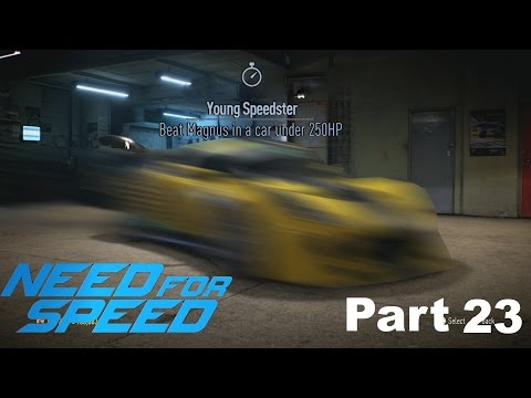 Beat Magnus in a car under 250HP Need for Speed 2015 PS4 Walkthrough Part 23 [young speedster]
