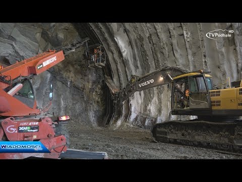 CONSTRUCTION OF THE TUNNEL IN ZAKOPIANKA IS IN PROGRESS