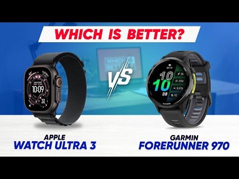 Apple Watch Ultra 3 vs Garmin Forerunner 970 – Which is BETTER?