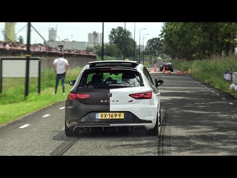 410HP Seat Leon Cupra - Loud Revs, Accelerations with Pops and Bangs!!
