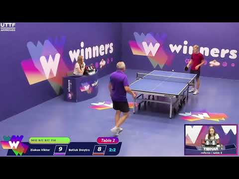 Winners League  16.08.21    Ziakun Viktor - Batiuk Dmytro 11:00