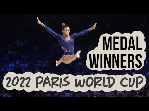 Gymnastics 2022 Paris World Cup Medal Winners