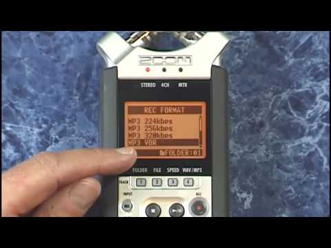 Zoom H4n Tutorial Review Mic Lo Cut and other Record Settings