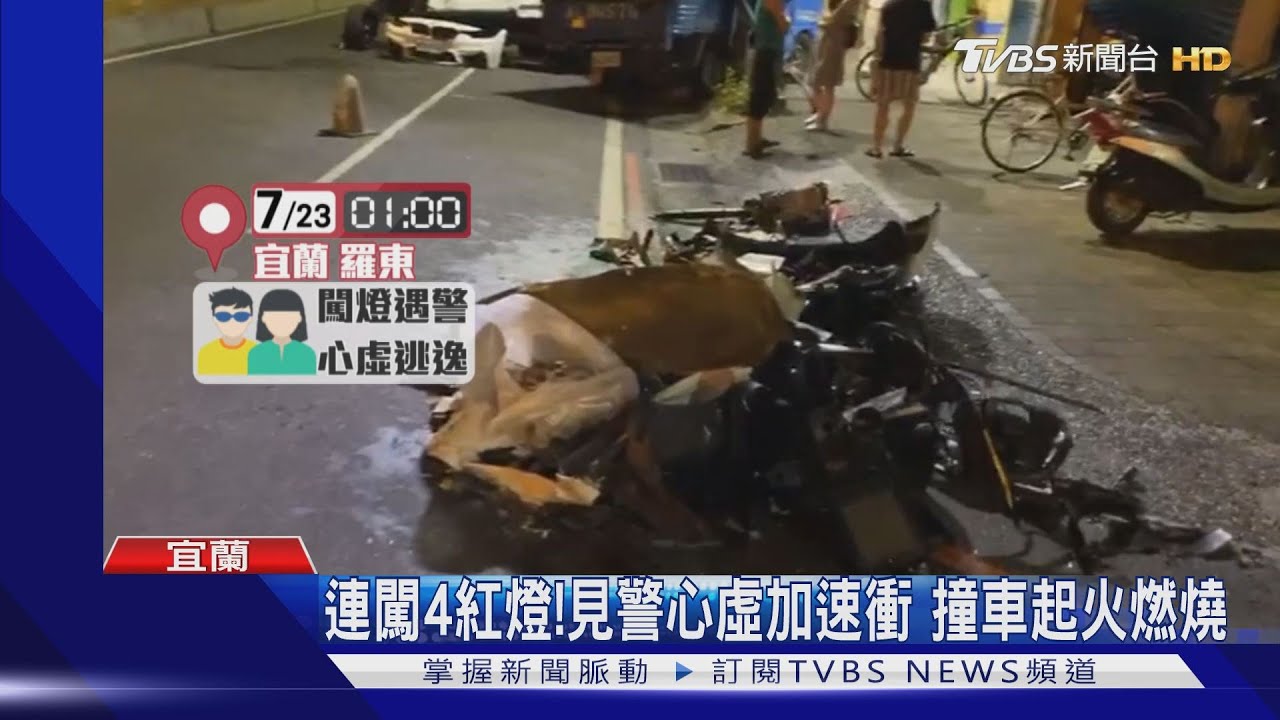 上士酒駕撞小黃 引擎噴飛民宅波及7車