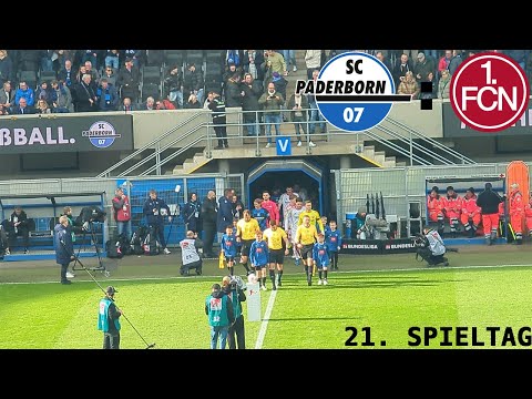 SC Paderborn 07 vs 1. FC Nürnberg (2. Fußball-Bundesliga Saison 2025/26) 21. Spieltag 