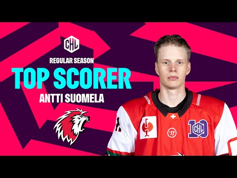 Antti Suomela | Lausanne HC | Regular Season Top Scorer 2024/25