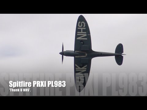 Spitfire 'Thank U NHS'