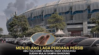 Download lagu GBLA STADIUM HIT BY VOLCANIC ASH FROM ANAK KRAKATAU VOLCANO mp3