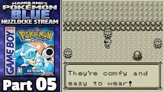 Pokémon Blue Nuzlocke, Part 05: Short Cut! (STREAM ARCHIVE)