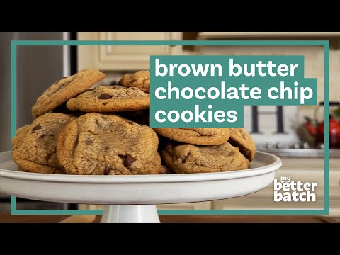 BEST EVER, Easy Chocolate Chips Cookies with Brown Butter