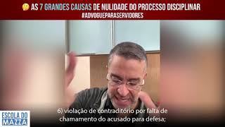 Nulidade Processo Administrativo Disciplinar