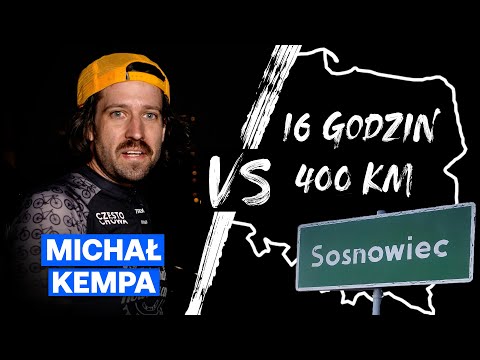 Michał Kempa spróbował przejechać pół Polski ROWEREM w jeden dzień. Co wydarzyło się w Sosnowcu?