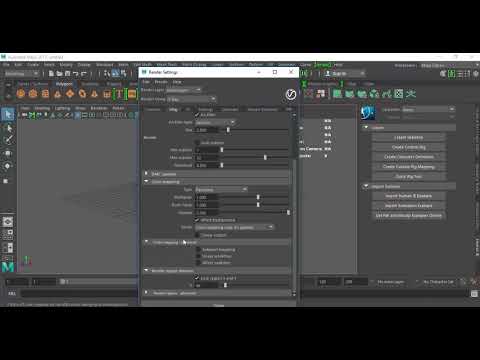 Vray Settings For Maya 2017 - NEW!