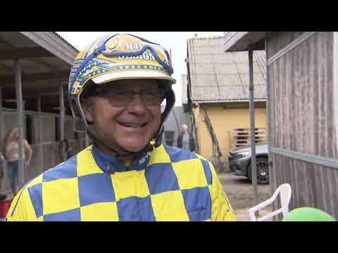 John K. mindes Derbystarten med Hairos i 1985 på Charlottenlund Travbane