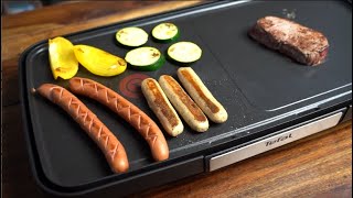 TEFAL Tischgrill BBQ Booster CB6418 Review Video