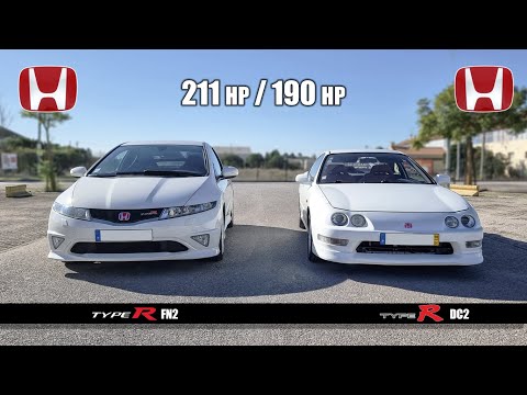 Honda CIVIC Type R FN2 🆚 Honda INTEGRA Type R DC2 🏁