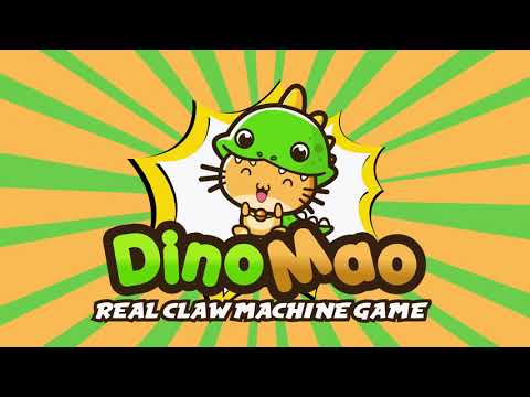 DinoMao Real Claw Machine Game Video