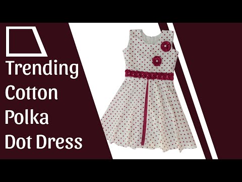 Beautiful Frock Design for 9-10 Year Baby | Easy Sewing Tutorial | Trending Dress Pattern 2025