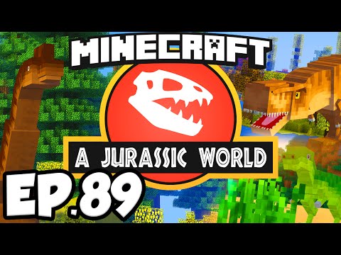 Jurassic World: Minecraft Modded Survival Ep.89 - SMALLEST DINOSAUR EVER!!! (Dinosaurs Modpack)