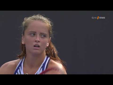 Viktória Kužmová (SVK) vs. Nikola Bartůňková (CZE) - 18. 7. 2020