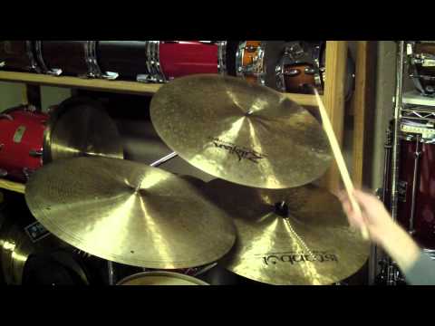 K Zildjian Sound Lab & Bounce prototypes
