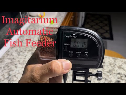YouTube video about: How to set imagitarium fish feeder?