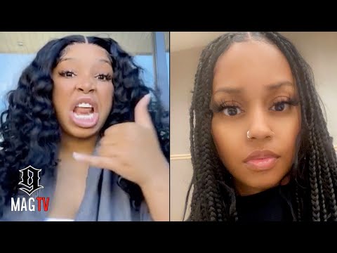 "U Worried About Us" LightSkinKeisha Goes Off On Coca Vango's "BM" Caylen! 🤬