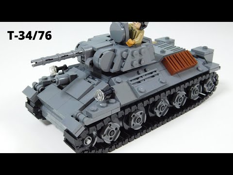 Custom LEGO WWII T-34/76