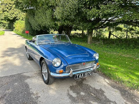 1969 MGC Roadster with overdrive - offered for sale with Robin Lawton Vintage & Classic Cars