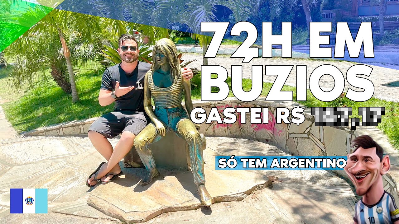 72H EM BÚZIOS | O QUE FAZER DE GRAÇA? ONDE COMER? ONDE DORMIR? ⁴ᴷ