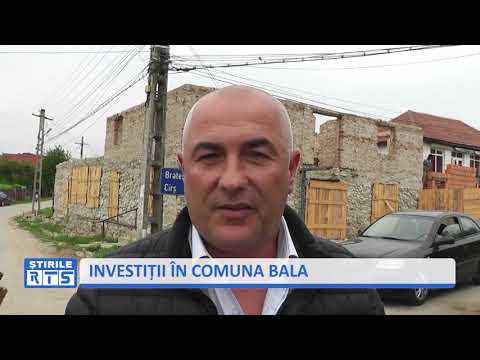 INVESTIȚII ÎN COMUNA BALA