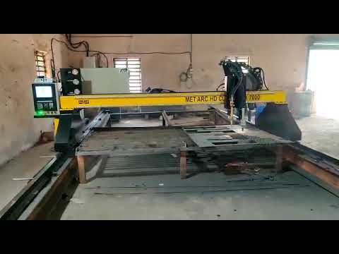 Met arc mild steel cnc cutting machine, max cutting speed: 5...