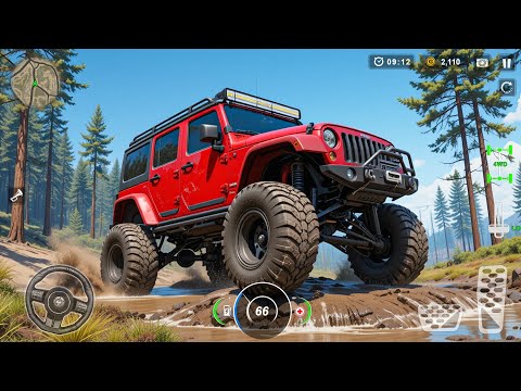 Real Jeep 4x4 Offroad Simulator - Jeep Offroad Driving Simulator - Android GamePlay