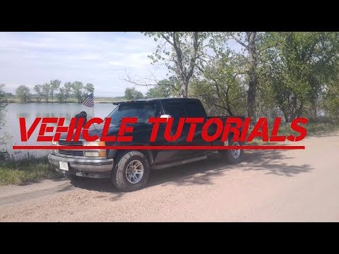 Chevy 350 Spark plug, wire, ignition coil, and distributor cap and rotor replacement