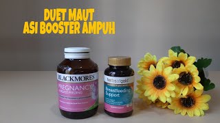 Review Herbs Of Gold & Blackmores Pregnancy and breasfeeding Gold Lengkap | ASI Jadi Kental