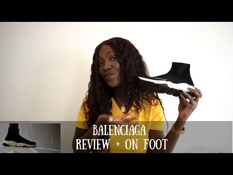Balenciaga Synthetic Sneakers Speed Trainers Fabric Lyst