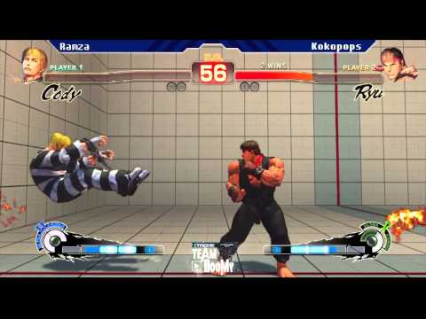 RTC2 SSF4 AE 2012 Tournament Mikenyan Cody vs Ayjayirl Ryu