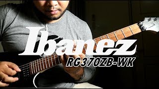 Video thumbnail for IBANEZ RG370ZB-WK Quick Test by Rizky Denisatyaputra