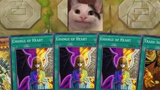 WHEN YOU SURPRISE YOUR OPPONENT WITH 3 CHANGE OF HEART! YUGIOH MASTER DUEL